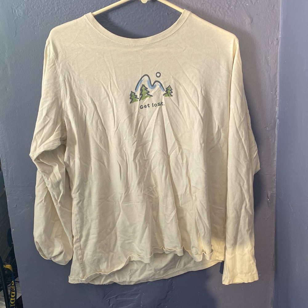 Life is Good get lost long sleeve T-shirt